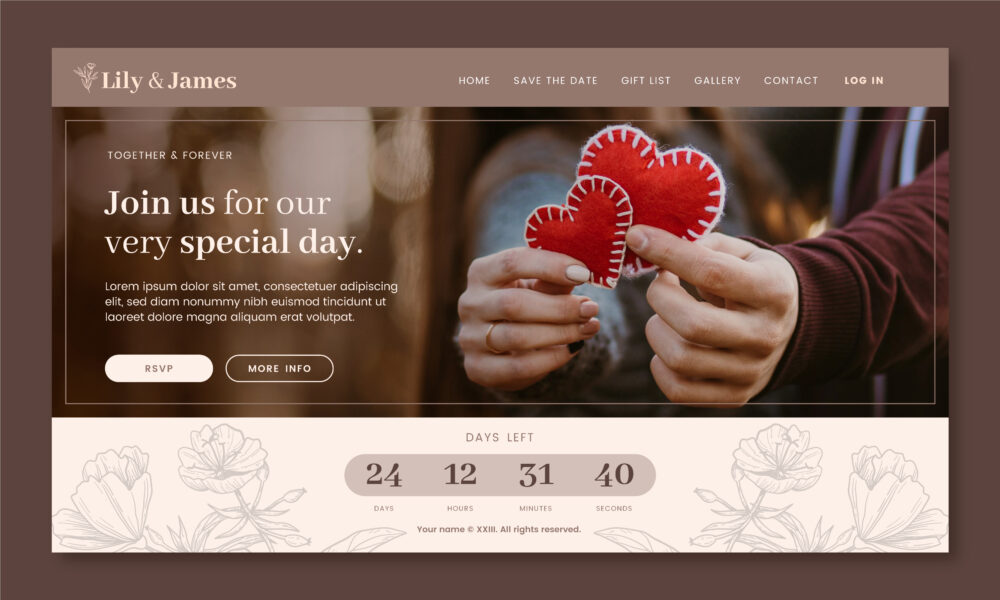 Jasa Pembuatan Website Undangan Pernikahan (Wedding Digital Invitation)
