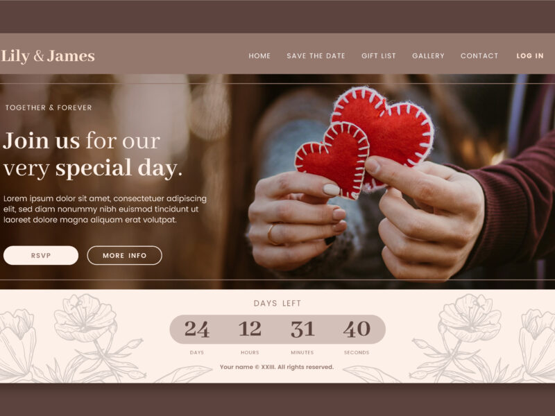 Jasa Pembuatan Website Undangan Pernikahan (Wedding Digital Invitation)
