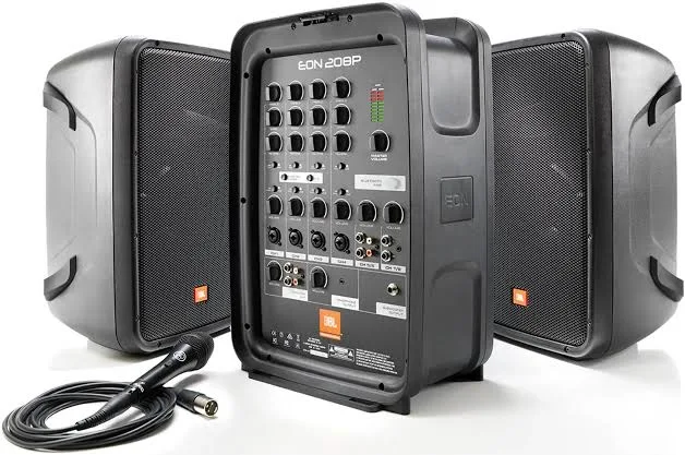 JBL EON208P Portable All-in-One PA System with Bluetooth / Day Rent