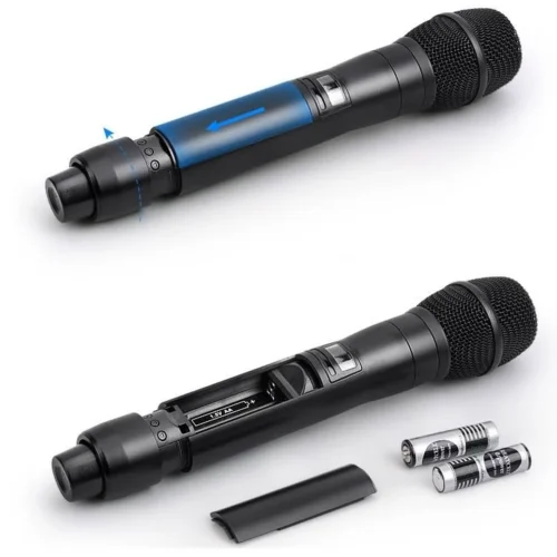 Professional Wireless Microphone System (For Shure UR4D Dual Diversity) / Day Rent