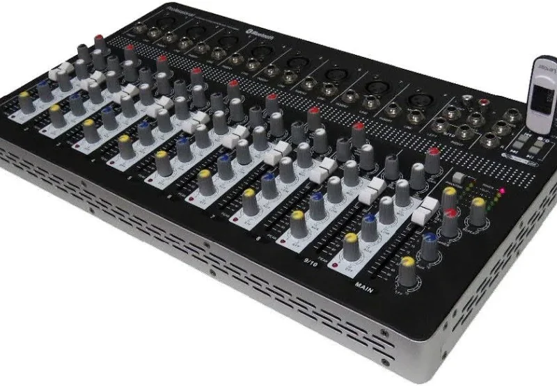 Professional 10 Channel Stage KTV Mixer Console (with USB, Bluetooth, & MP3) / Day Rent