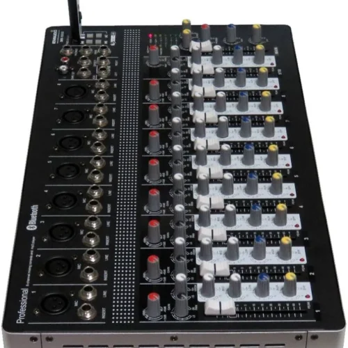 Professional 10 Channel Stage KTV Mixer Console (with USB, Bluetooth, & MP3) / Day Rent