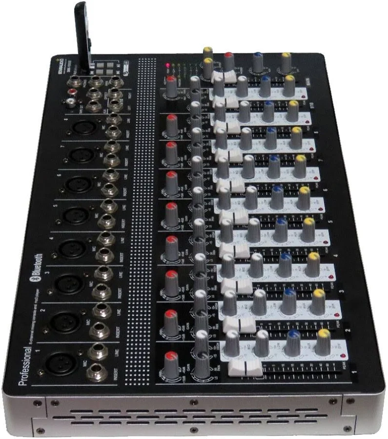 Professional 10 Channel Stage KTV Mixer Console (with USB, Bluetooth, & MP3) / Day Rent