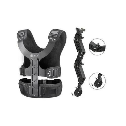 Camera Stabilizer - Bilate Upgraded Vest Arm Type B Adjustable Angles & 8KG Load / Day Rent