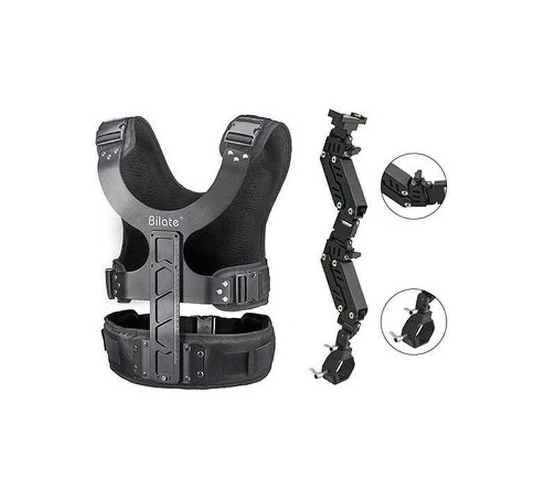 Camera Stabilizer - Bilate Upgraded Vest Arm Type B Adjustable Angles & 8KG Load / Day Rent