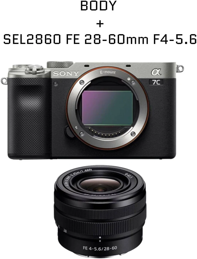 Sony Alpha 7C - Full-frame Interchangeable Lens Camera 24.2MP / Day Rent