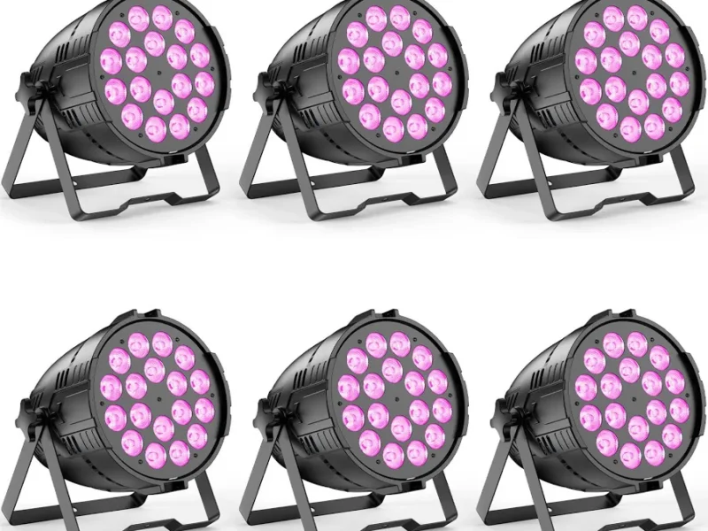 200W 18LED RGBW DMX Color Change Par Light / Day Rent