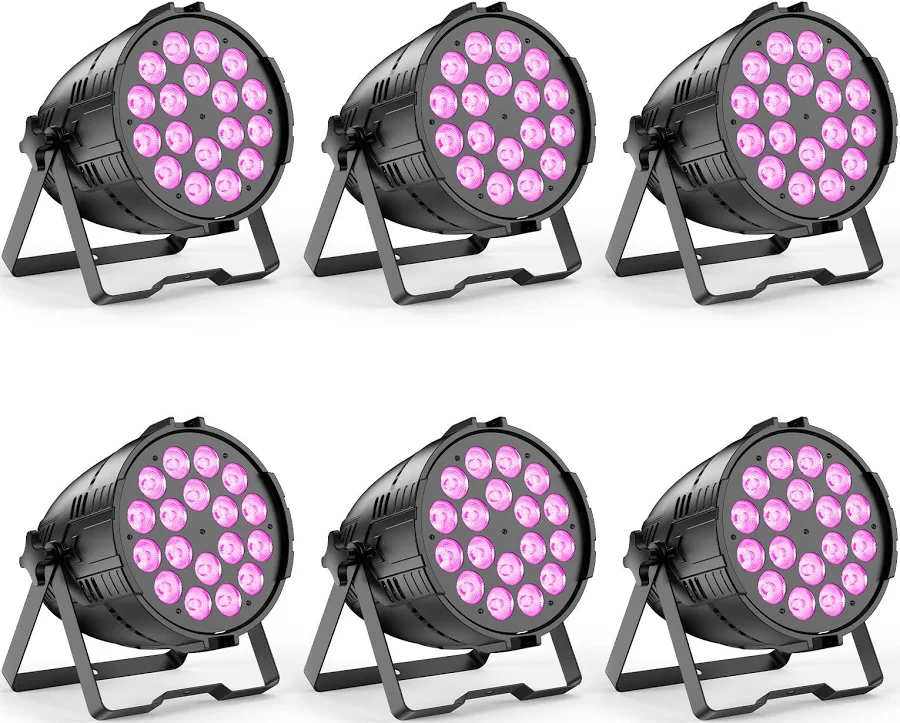200W 18LED RGBW DMX Color Change Par Light / Day Rent