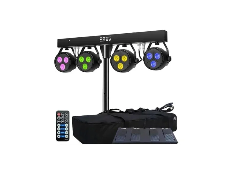 DJ Lights & Stage Lights Stand LED Par Gigbar with DMX / Day Rent