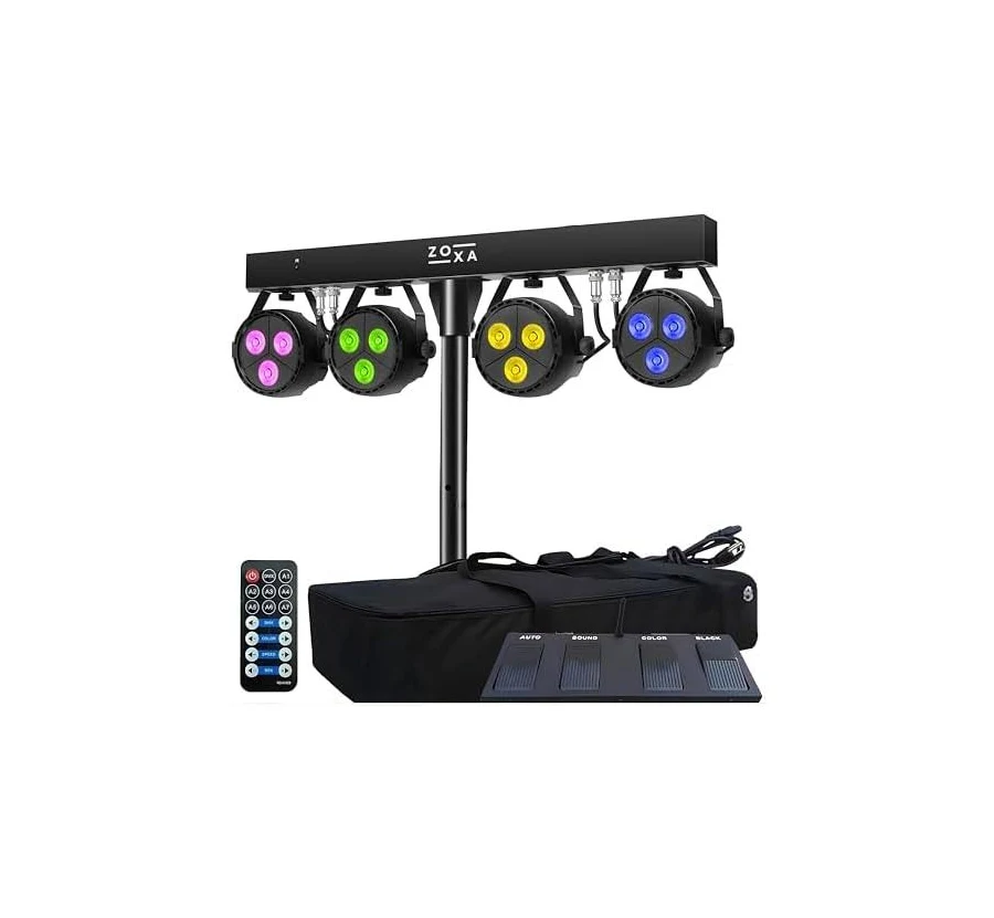 DJ Lights & Stage Lights Stand LED Par Gigbar with DMX / Day Rent