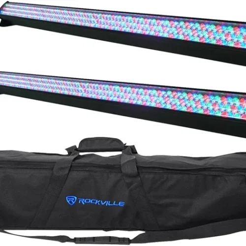 Rockville ROCKSTRIP 252 LED DMX RGB Color Strip DJ Wash Up Light / Day Rent