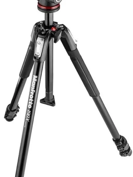 Manfrotto 190X Joint 804 MKII 3-Way Tripod Kit