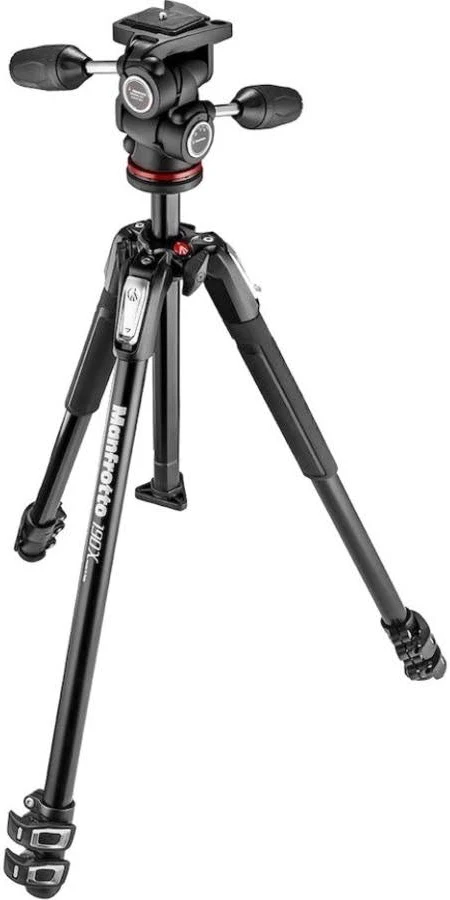 Manfrotto 190X Joint 804 MKII 3-Way Tripod Kit